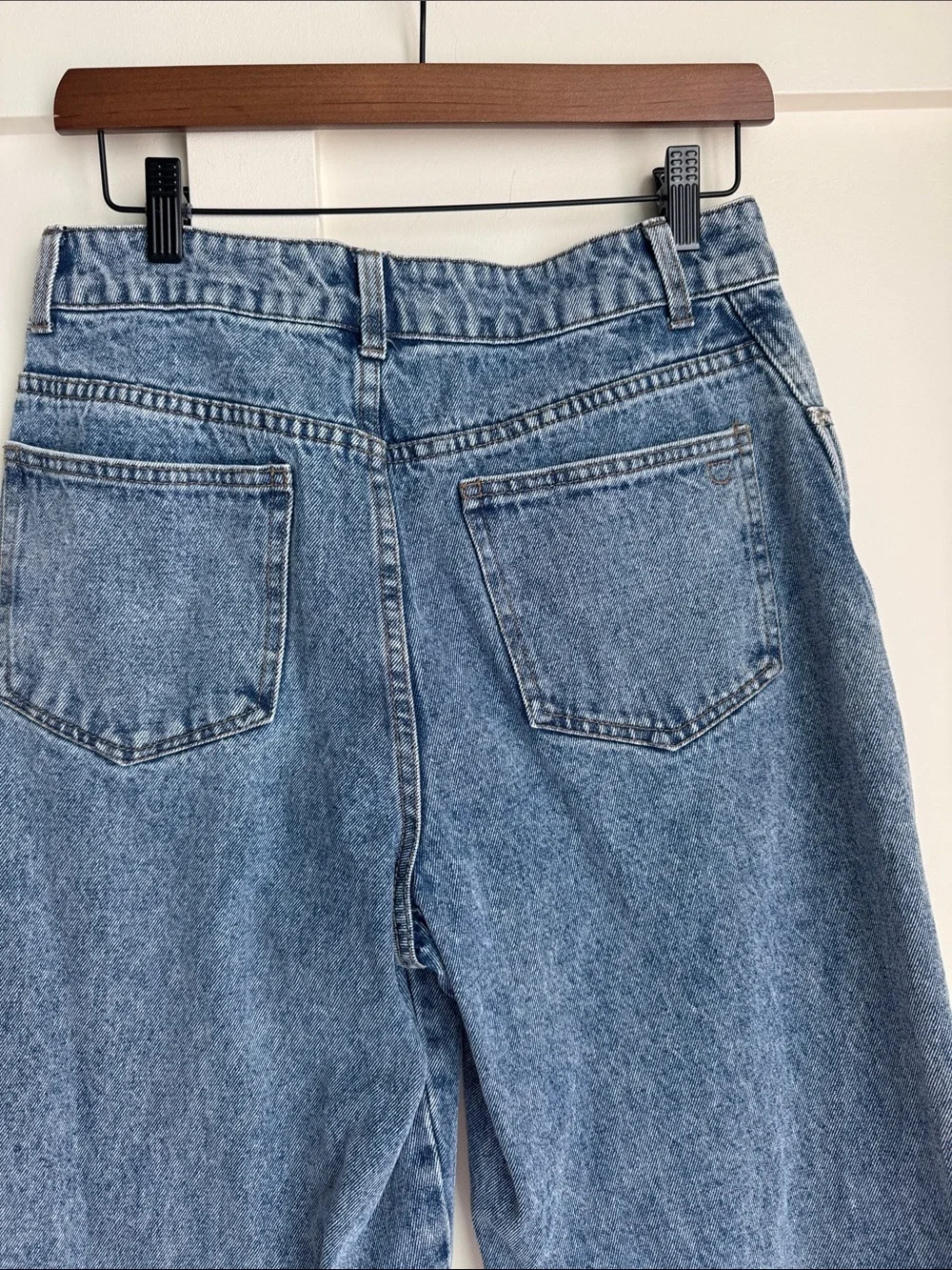 DISSH Mid Wash Blue High-Rise Straight Jeans - Picture 9 of 11